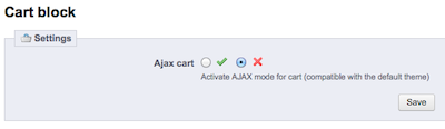 prestashop disable ajax cart