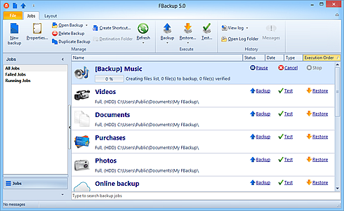 Free backup software – FBackup | Corner